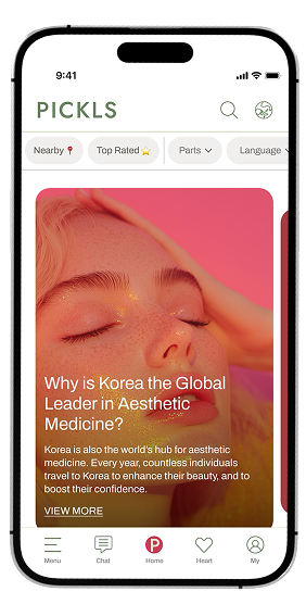 PICKLS app interface